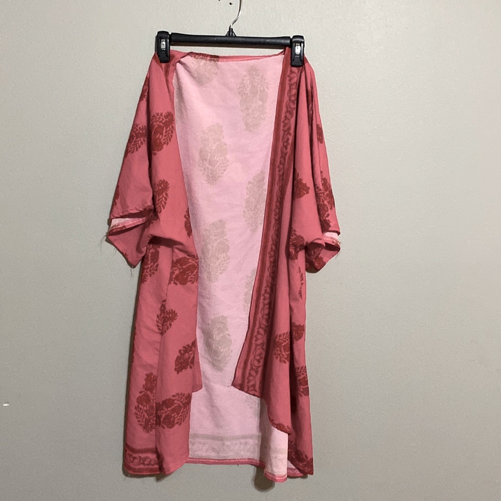 Hot pink cardigan